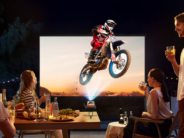 How to Use a Projector Phone for Outdoor & Camping?